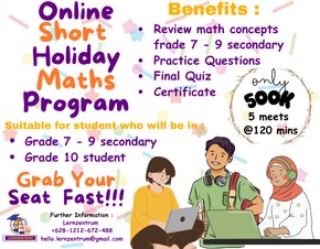 Short Course Holiday Program - Mathematics Preparation for High School