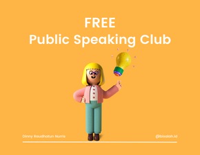 FREE - Public Speaking Club